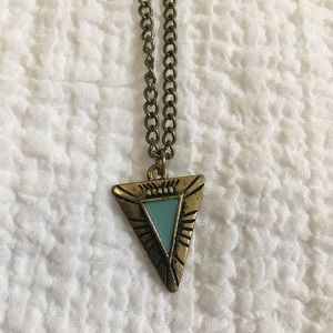 Triangle Pendent Necklace